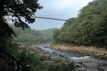 岩倉峡の思案橋