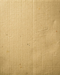 Fototapeta premium Old cardboard texture. Cardboard background.