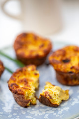 muffins courgette