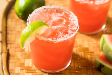Boozy Refreshing Watermelon Margarita