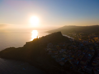 Sunset at Castelsardo - Sardinia, Italy