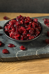 Raw Red Organic Dried Cranberries
