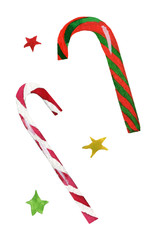 Obraz premium christmas candy cane