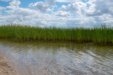 Der Große Goitzschesee ist der größte See das aus dem ehemaligen Braunkohlentagebau Goitzsche in Sachsen-Anhalt hervorgegangen ist. Der Tagebaurestsee gehört zum Bitterfelder Bergbaurevier.