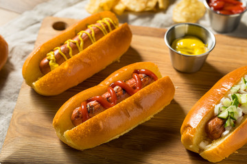 Healthy Homemade Turkey Hot Dogs