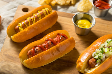 Healthy Homemade Turkey Hot Dogs