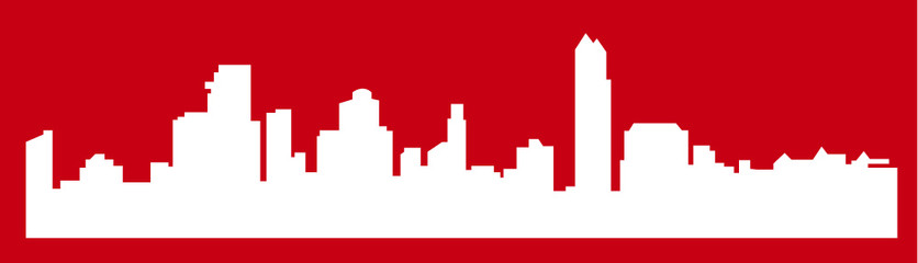 Mumbai, India (City silhouette)