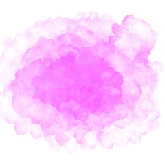 Fototapeta premium Hand drawn purple watercolor absract background