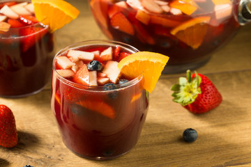 Boozy Red Wine Sangria