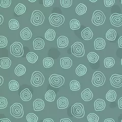 Behang Bermuda groen naadloos patroon © Tupungato