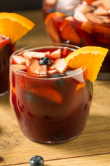 Boozy Red Wine Sangria
