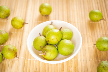 Melicoccus bijugatus - Mamoncillo delicious tropical fruit
