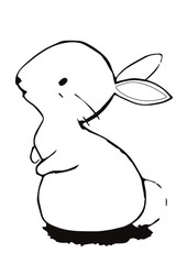rabbit with carrot
