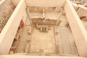 Terrace Houses in Ephesus Ancient City, Izmir, Turkey