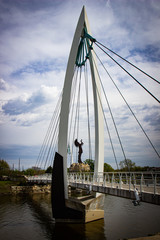 bridge over the river