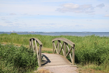 Öland Bridge between Öland Island and Kalmar, Sweden  © ClaraNila