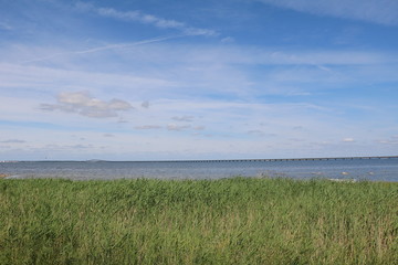 Öland Bridge between Öland Island and Kalmar, Sweden  © ClaraNila