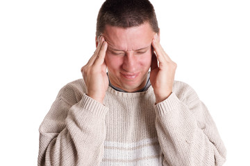 Naklejka premium Kopfschmerzen