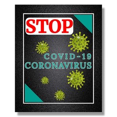 Coronavirus poster design
