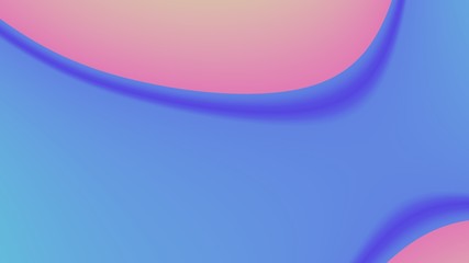 Abstract colorful background with waves.	