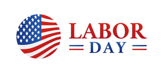 Labor Day Logo Icon Illustration