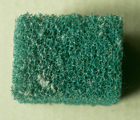 The process of cleaning a room with a vacuum cleaner with an aquafilter. Dirty water-repellent...