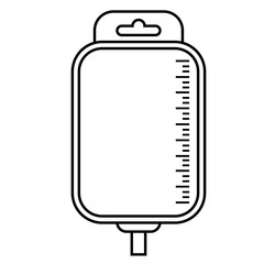 Dropper icon illustration design template in flat style