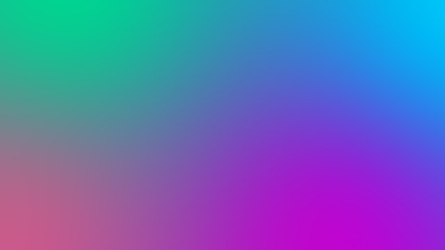 Abstract gradient pink green and blue soft colorful background. Modern horizontal design for mobile app.