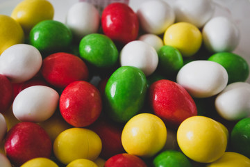 Colorful  /colored / chocolate bonbons