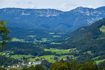 Fototapeta na wymiar Berchtesgaden Obersalzberg Bayern Deutschland