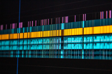 Video Editing Timeline Premiere Pro Color Label