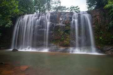 Cascada llamada 'la pared', ubicada en Gualaca, Chiriquí, Panamá 