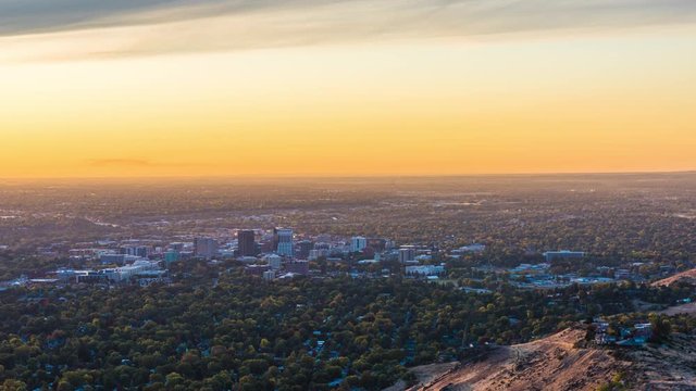 Boise, Idaho, USA Downtown Cityscape
