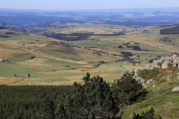 Obraz premium paysages du Mézenc