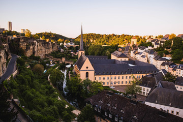 Fototapeta premium Perfect view of Luxembourg