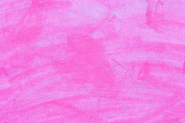 Pink watercolor on art paper background.
