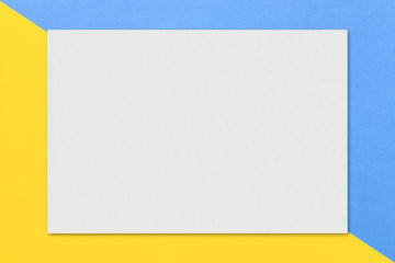 Blank color art paper with layer background.