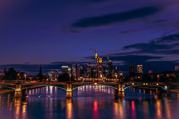 Night view of Frankfurt