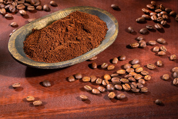 Roasted and Ground Coffee Beans - Delicious Colombian Coffee