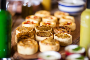 rustic gourmet food