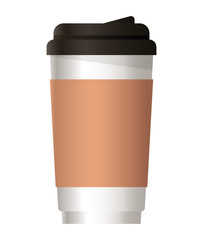 mockup coffee mug with cover of corporate identity and stationery design theme Vector illustration