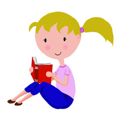 chica leyendo