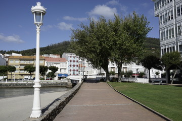 Cedeira, coastal village in Galicia,Spain