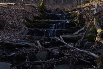 Frozen trickle