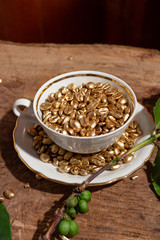 CUP WITH GOLDEN COFFEE GRANTS 3