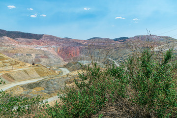  Large Open Pit Copper Mine 