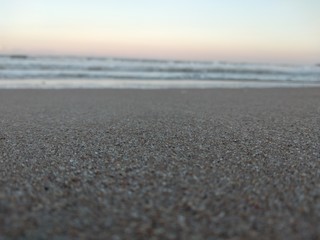 beach at sunset