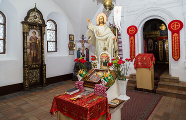 interior of church