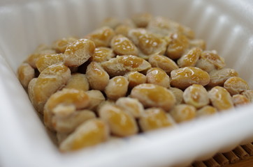 パックに入った納豆