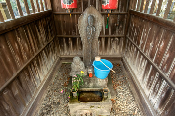 東京都港区高輪光福寺の、ゆうれい地蔵